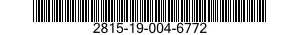 2815-19-004-6772 NOZZLE ASSEMBLY,LUBRICATING,DIESEL ENGINE 2815190046772 190046772