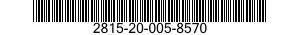 2815-20-005-8570 ENGINE,DIESEL 2815200058570 200058570