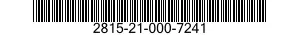 2815-21-000-7241 STRAINER ELEMENT,SEDIMENT 2815210007241 210007241