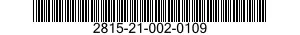 2815-21-002-0109 STUD,PLAIN 2815210020109 210020109