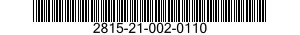 2815-21-002-0110 STUD,PLAIN 2815210020110 210020110