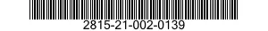 2815-21-002-0139  2815210020139 210020139
