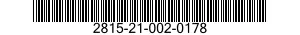 2815-21-002-0178  2815210020178 210020178