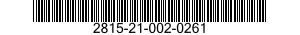 2815-21-002-0261  2815210020261 210020261