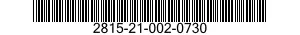 2815-21-002-0730 BEARING UNIT,PLAIN 2815210020730 210020730