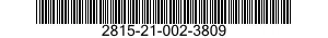 2815-21-002-3809 SCREW,CAP,HEXAGON HEAD 2815210023809 210023809