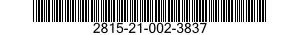 2815-21-002-3837 O-RING 2815210023837 210023837