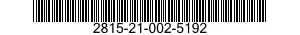 2815-21-002-5192  2815210025192 210025192