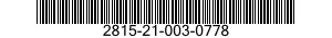 2815-21-003-0778  2815210030778 210030778