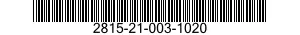2815-21-003-1020  2815210031020 210031020