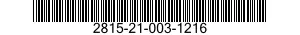 2815-21-003-1216  2815210031216 210031216