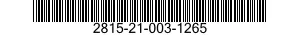 2815-21-003-1265  2815210031265 210031265