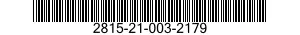 2815-21-003-2179 SPRING,HELICAL,COMPRESSION 2815210032179 210032179
