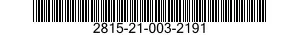 2815-21-003-2191 RESTRICTOR,FLUID FLOW 2815210032191 210032191