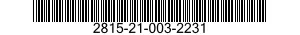2815-21-003-2231  2815210032231 210032231