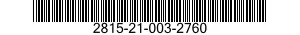 2815-21-003-2760 RING,PISTON 2815210032760 210032760