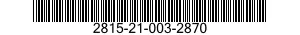 2815-21-003-2870  2815210032870 210032870