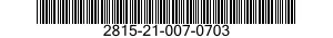 2815-21-007-0703 NUT,PLAIN,HEXAGON 2815210070703 210070703
