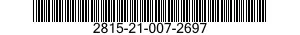 2815-21-007-2697 SPRING,HELICAL,COMPRESSION 2815210072697 210072697