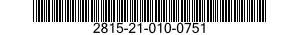2815-21-010-0751  2815210100751 210100751