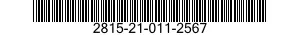 2815-21-011-2567 IMPELLER ASSEMBLY 2815210112567 210112567