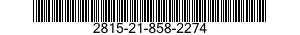 2815-21-858-2274 MANIFOLD,ENGINE 2815218582274 218582274