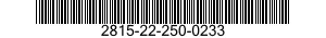 2815-22-250-0233  2815222500233 222500233