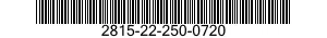 2815-22-250-0720  2815222500720 222500720