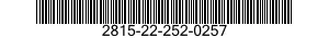 2815-22-252-0257  2815222520257 222520257