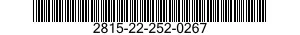 2815-22-252-0267  2815222520267 222520267