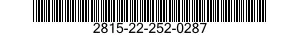 2815-22-252-0287  2815222520287 222520287