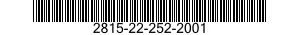2815-22-252-2001  2815222522001 222522001