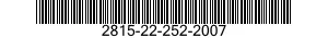 2815-22-252-2007  2815222522007 222522007
