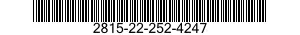 2815-22-252-4247  2815222524247 222524247