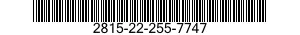 2815-22-255-7747  2815222557747 222557747