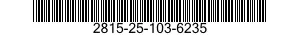 2815-25-103-6235 SPRING,HELICAL,COMPRESSION 2815251036235 251036235