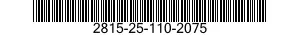 2815-25-110-2075  2815251102075 251102075