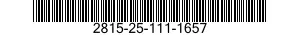 2815-25-111-1657  2815251111657 251111657