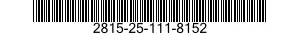2815-25-111-8152  2815251118152 251118152
