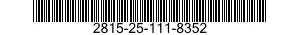 2815-25-111-8352  2815251118352 251118352