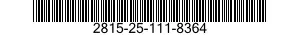 2815-25-111-8364  2815251118364 251118364