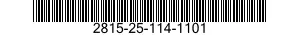 2815-25-114-1101 SEAT,HELICAL COMPRESSION SPRING 2815251141101 251141101
