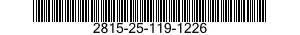 2815-25-119-1226 GEARSHAFT,HELICAL 2815251191226 251191226