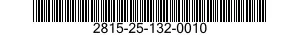2815-25-132-0010 SPRING,HELICAL,COMPRESSION 2815251320010 251320010