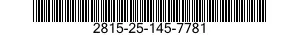 2815-25-145-7781 RING SET,PISTON 2815251457781 251457781