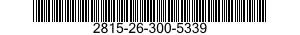 2815-26-300-5339 SPEED SENSOR,DIESEL ENGINE 2815263005339 263005339