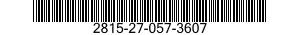 2815-27-057-3607 RING SET,PISTON 2815270573607 270573607