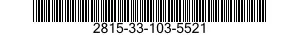 2815-33-103-5521 RING,PISTON 2815331035521 331035521