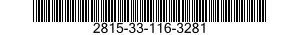2815-33-116-3281 ROCKER ARM,ENGINE POPPET VALVE 2815331163281 331163281