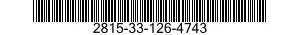 2815-33-126-4743 RING,PISTON 2815331264743 331264743